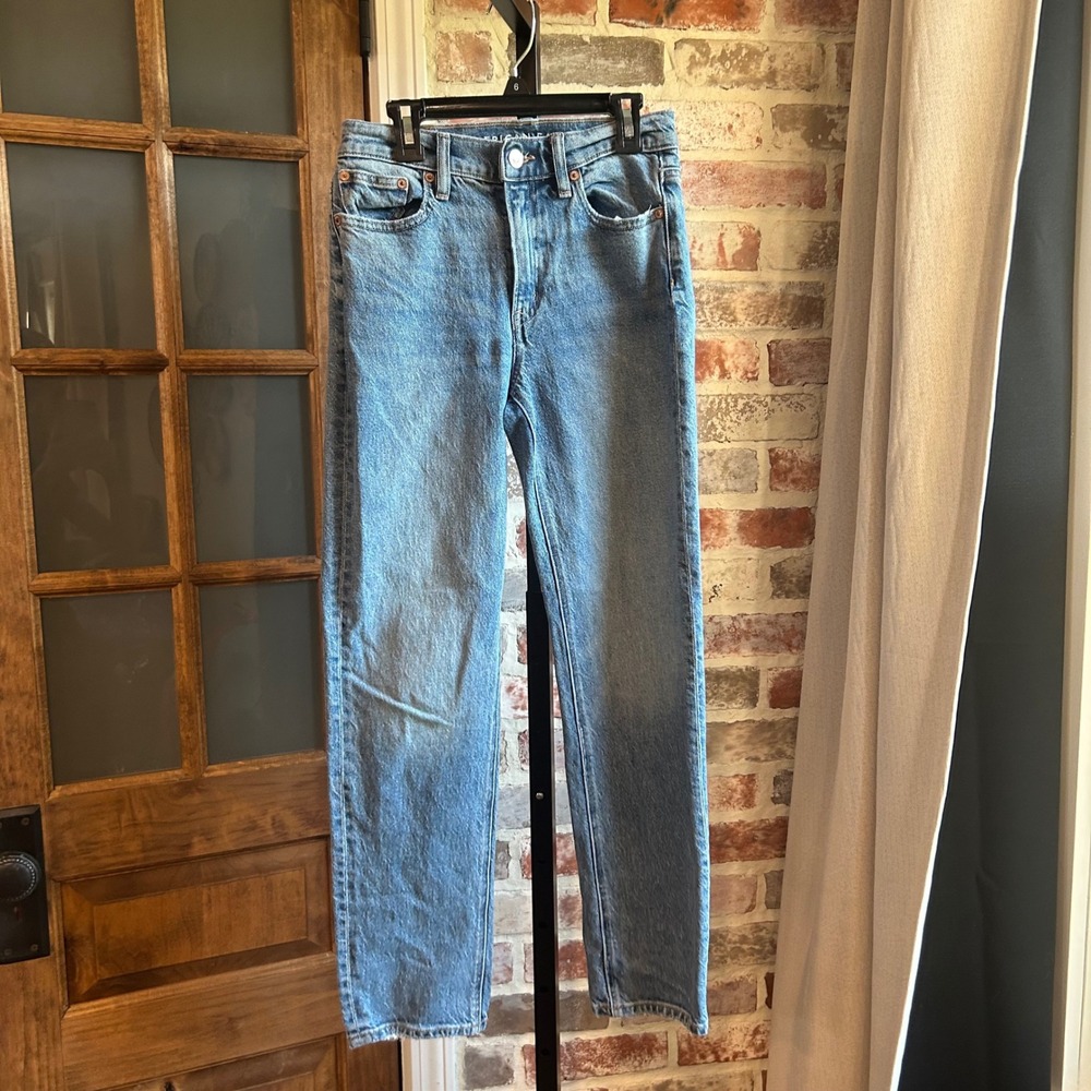 American Eagle Jeans Women Super High Rise Ankle Straight Classic Casual 26/2 00